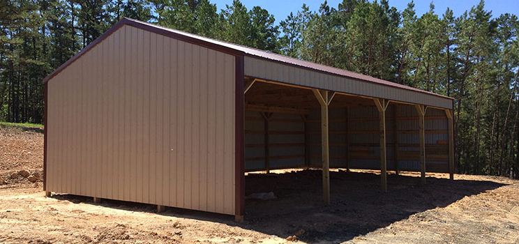 open sided buildings