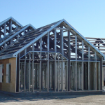 steel house frame