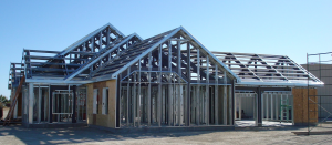 steel house frame